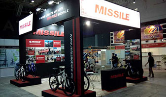 MISSILE参展2013越南自行车展